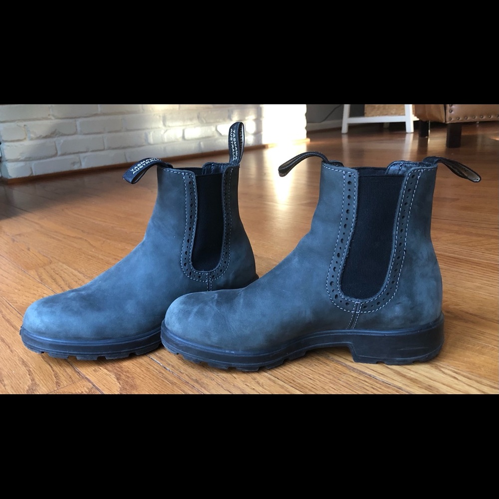 Blundstone #1630 High Top Boots - rustic black